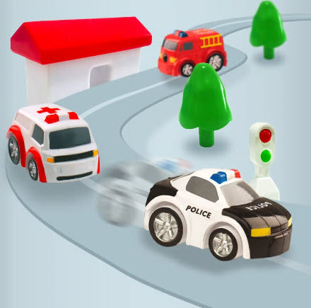 Manual Car Adventure Track Toys