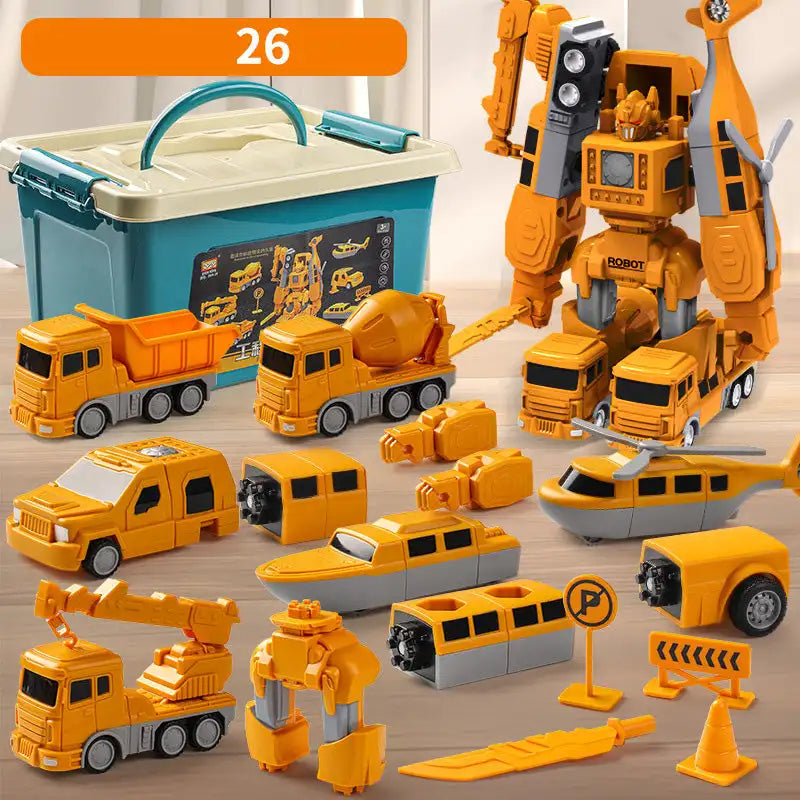 Magnetische Bouw Auto Speelset - LittleWonders