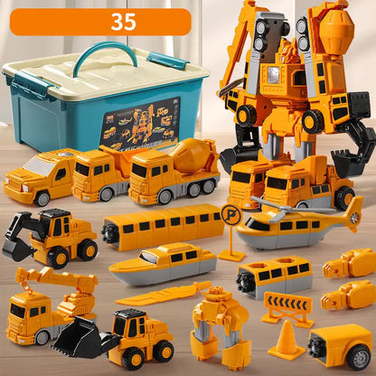 Magnetische Bouw Auto Speelset
